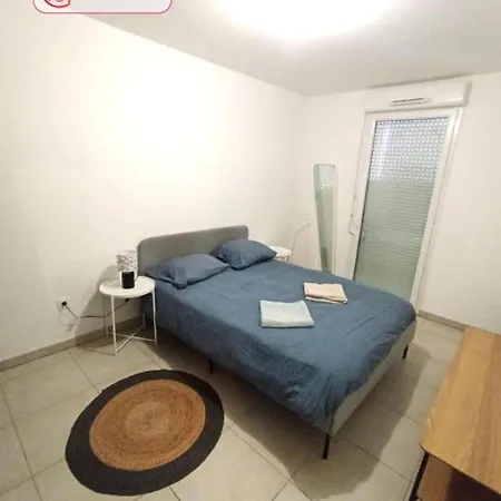 Joli T2 Ensoleille Parking Prive Terrasse -maconciergerie34 Lejlighed Montpellier
