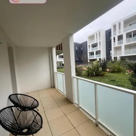 Joli T2 Ensoleille Parking Prive Terrasse -maconciergerie34 * Montpellier